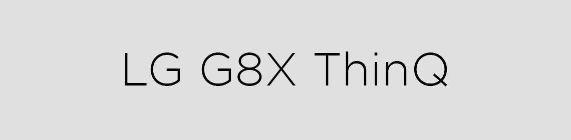 LG G8X ThinQ