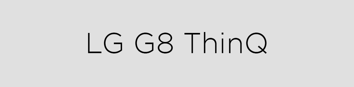 LG G8 ThinQ