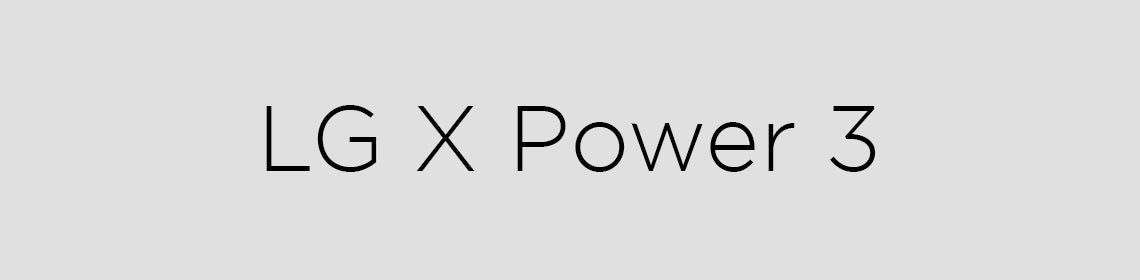 LG X Power 3