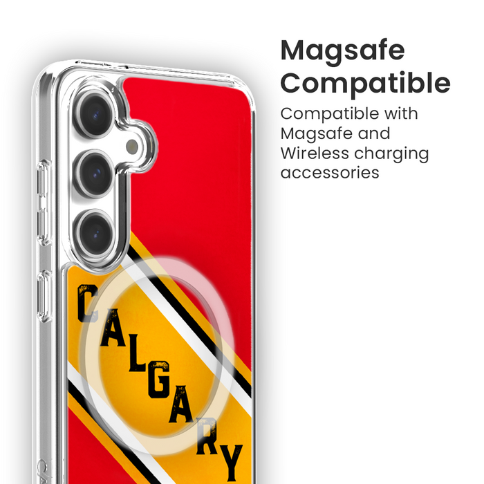 Canadian City Theme Clear Phone Case - Calgary