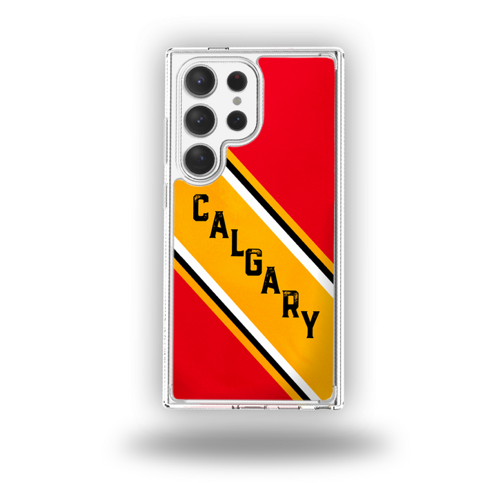 Canadian City Theme Clear Phone Case - Calgary