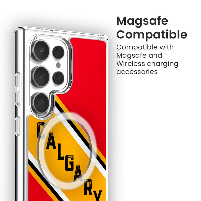 Canadian City Theme Clear Phone Case - Calgary