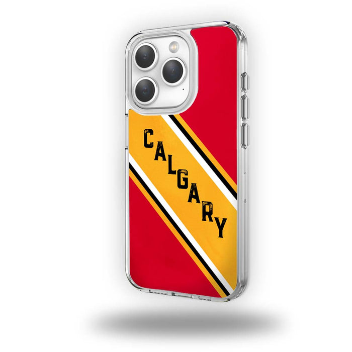 Canadian City Theme Clear Phone Case - Calgary