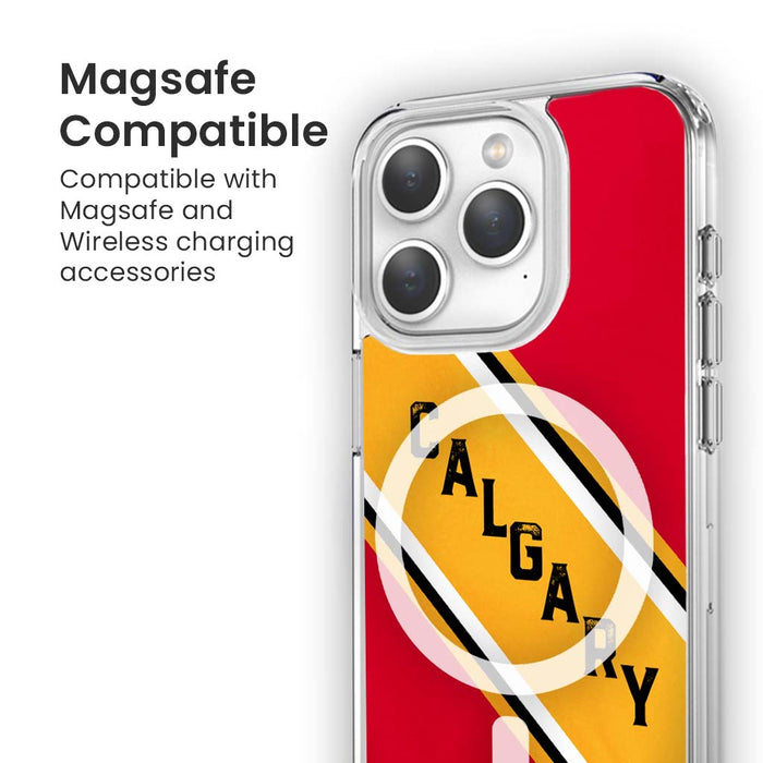 Canadian City Theme Clear Phone Case - Calgary