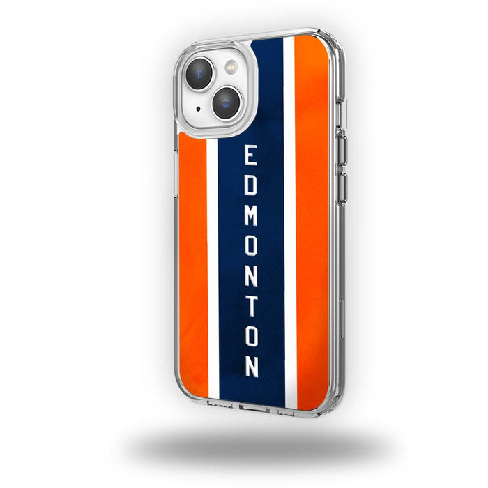 Canadian City Theme Clear Phone Case - Edmonton