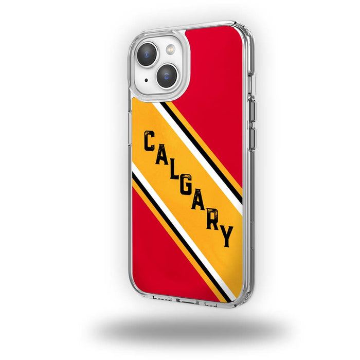 Canadian City Theme Clear Phone Case - Calgary