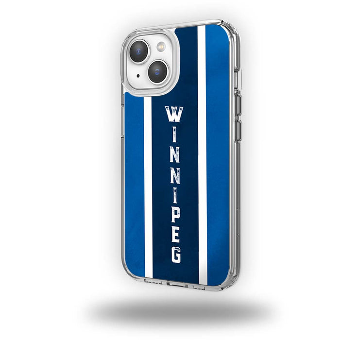 Canadian City Theme Clear Phone Case - Winnipeg