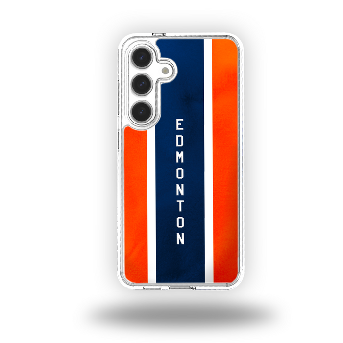 Canadian City Theme Clear Phone Case - Edmonton