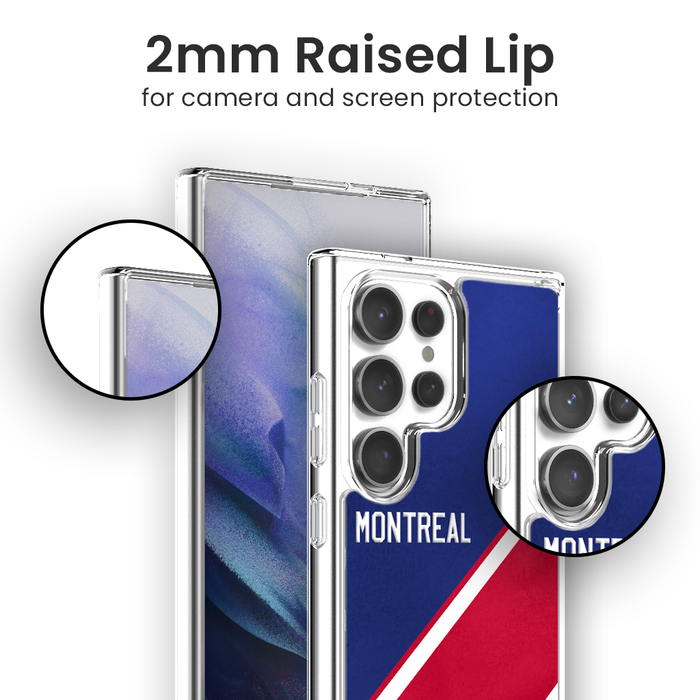 Canadian City Theme Clear Phone Case - Montreal