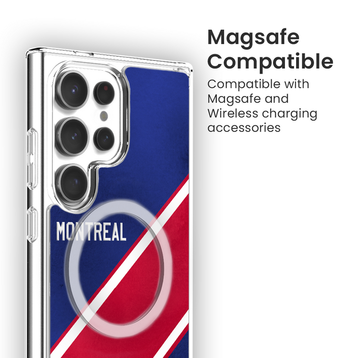 Canadian City Theme Clear Phone Case - Montreal