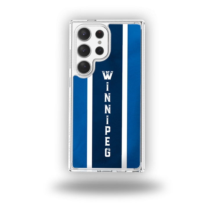 Canadian City Theme Clear Phone Case - Winnipeg